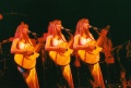 Happy and her backup singers, the Tirks