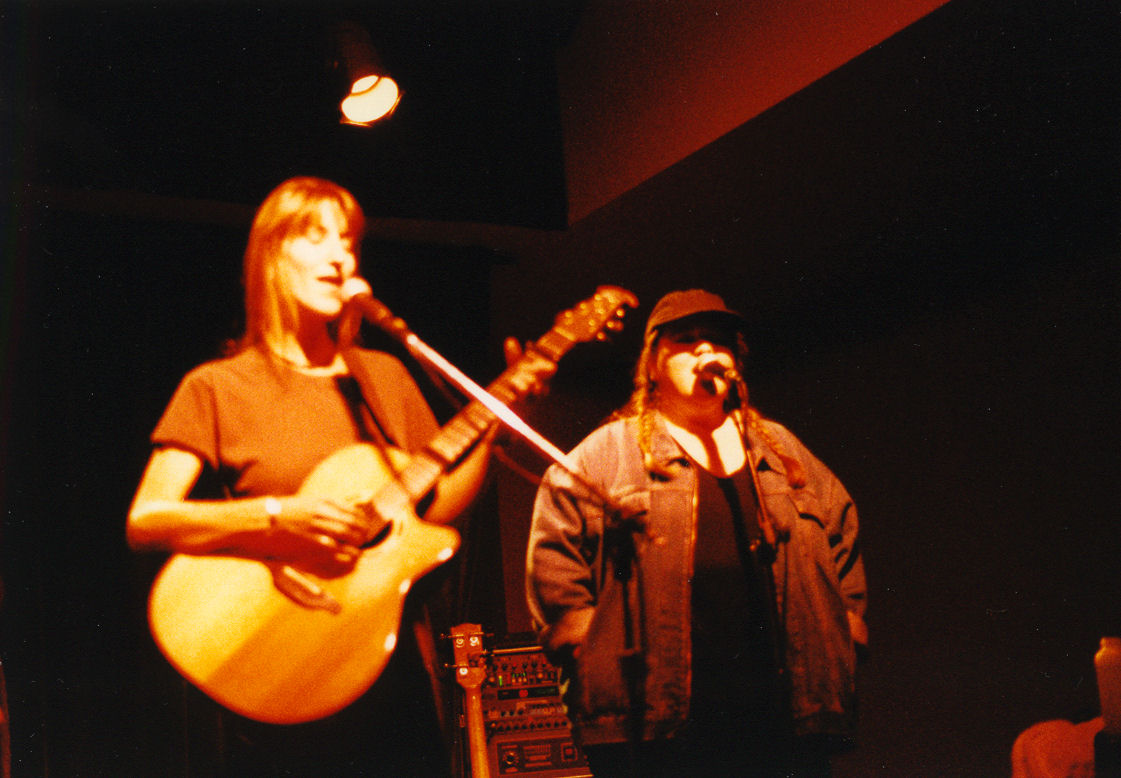 Happy Rhodes and Kelly Bird