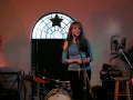 Lynn Garret introducing Happy