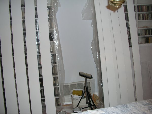 We had to build a ton of new bookshelves when we moved in